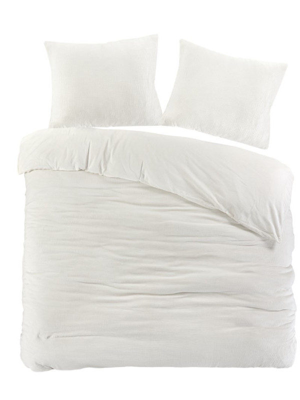 Papillon Rome dekbedovertrek 200x200/220 cm ivoor