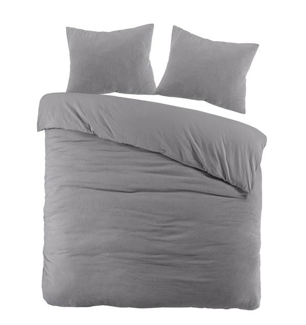 Papillon Rome dekbedovertrek 140x200/220 cm grijs