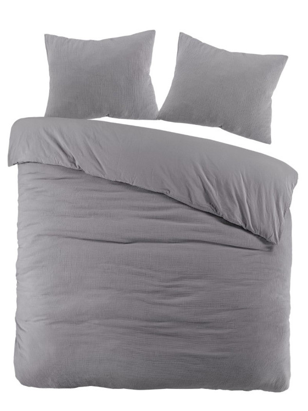 Papillon Rome dekbedovertrek 200x200/220 cm grijs