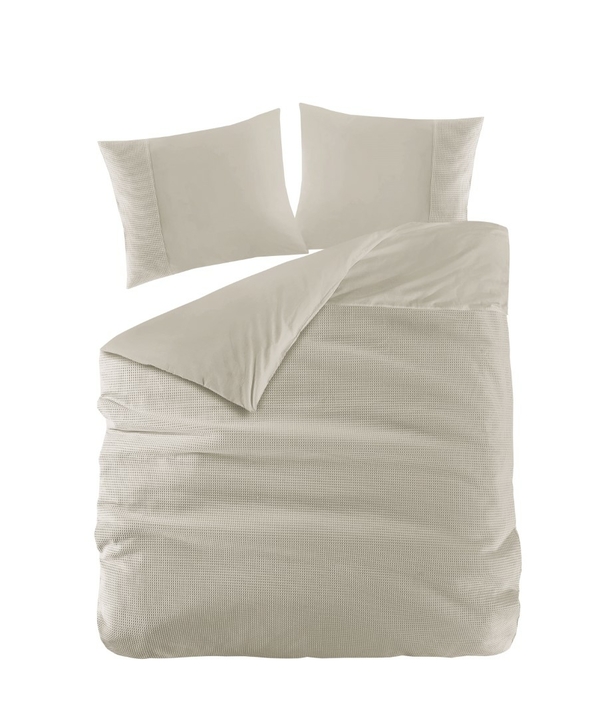 Papillon Mendoza dekbedovertrek 200x200/220 cm zand