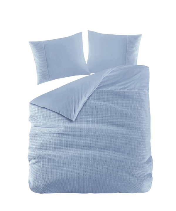 Papillon Mendoza dekbedovertrek 200x200/220 cm lichtblauw