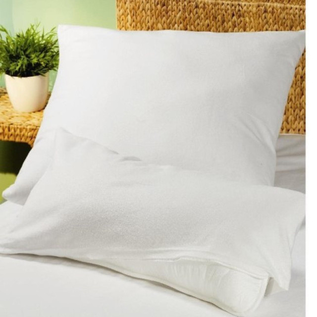 Day Dream Molton Stretch kussenbeschermers 60x70 cm (2x) wit