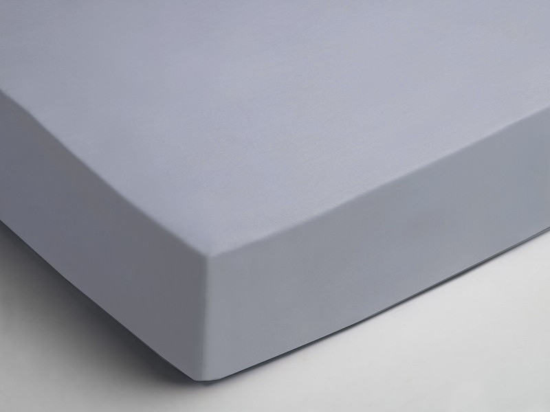 Day Dream Easy Care hoeslaken 80x200 cm lichtblauw