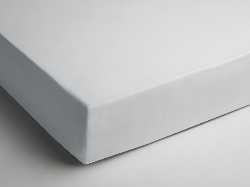 Papillon Percale Katoen hoeslaken 160x200 cm wit