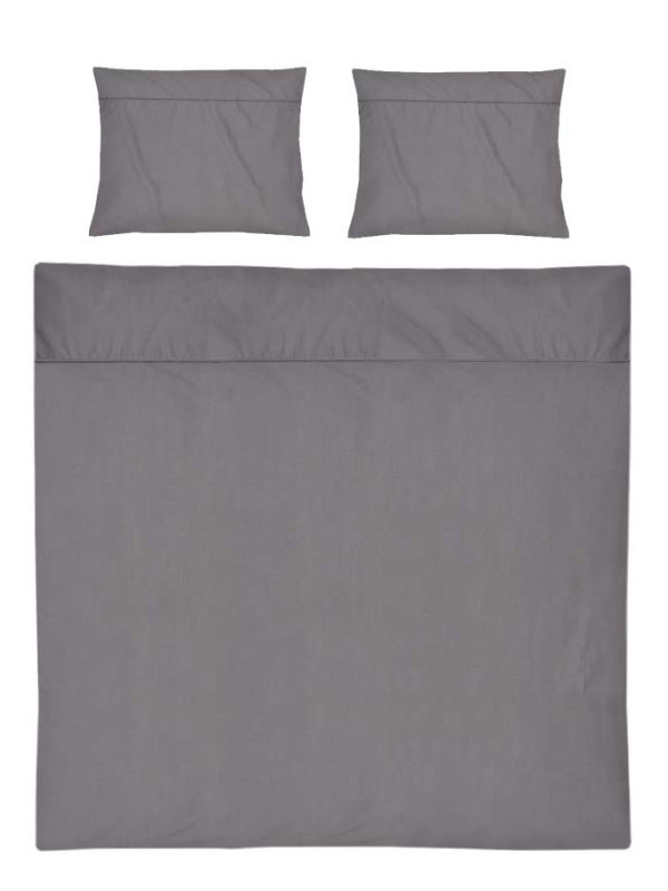 Papillon Monte Carlo dekbedovertrek 200x200/220 cm antraciet