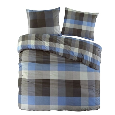 Day Dream Phil dekbedovertrek 140x200/220 cm blauw Day Dream Phil dekbedovertrek 140x200/220 cm blauw