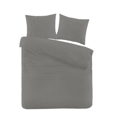 Papillon Madrid dekbedovertrek 140x200/220 cm grijs Papillon Madrid dekbedovertrek 140x200/220 cm grijs