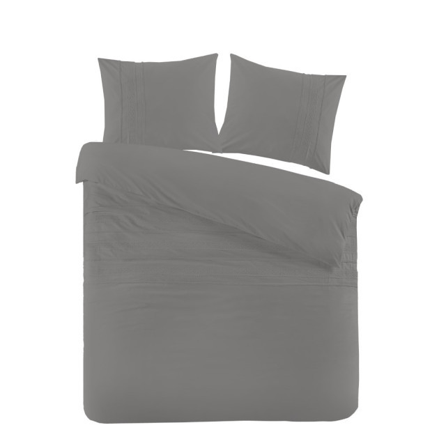 Papillon Madrid dekbedovertrek 240x200/220 cm grijs Papillon Madrid dekbedovertrek 240x200/220 cm grijs