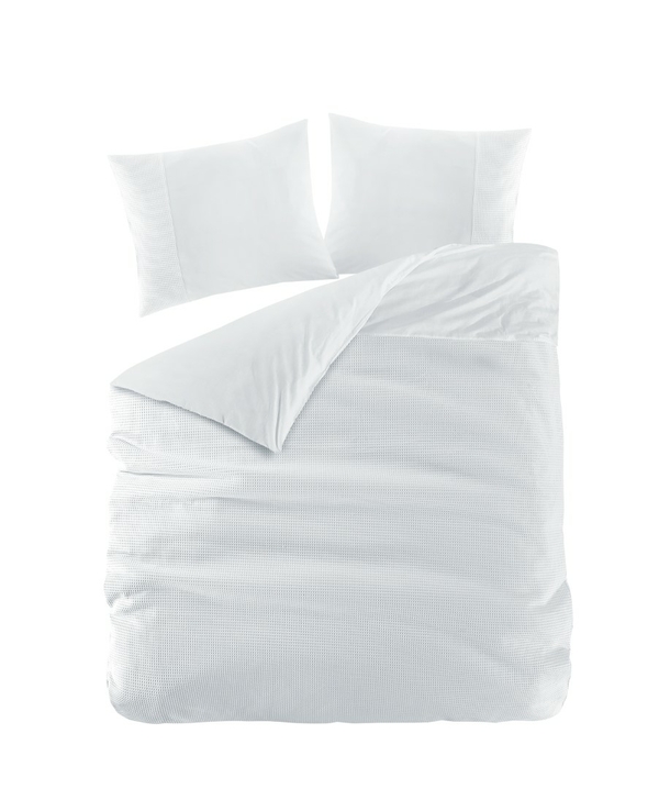 Papillon Mendoza dekbedovertrek 140x200/220 cm wit