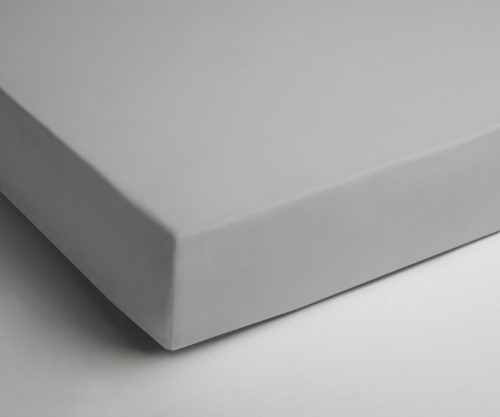 Papillon Velours hoeslaken 80/90x200/220 cm grijs