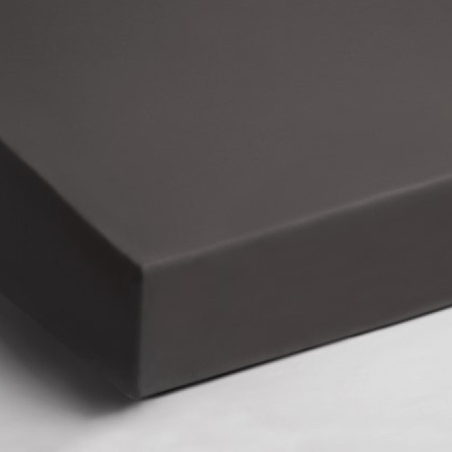 Papillon Velours hoeslaken 140/150x200/220 cm antraciet