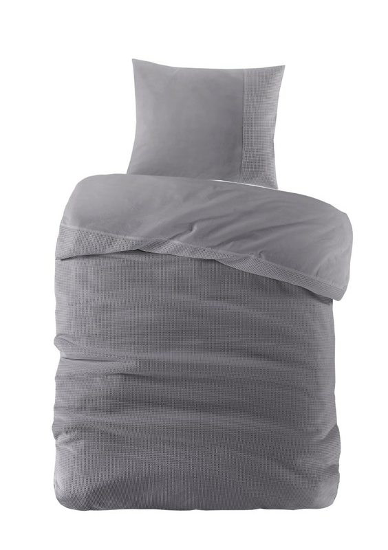 Papillon Mendoza dekbedovertrek 140x200/220 cm antraciet
