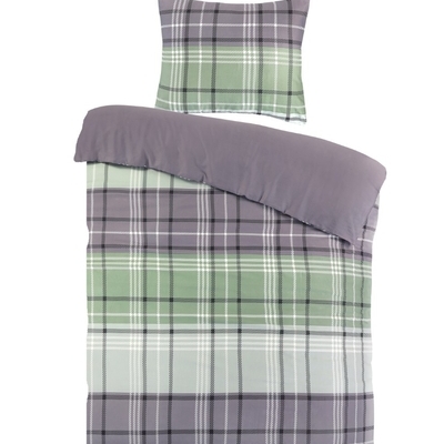 Papillon Felix dekbedovertrek 140x200/220 cm groen