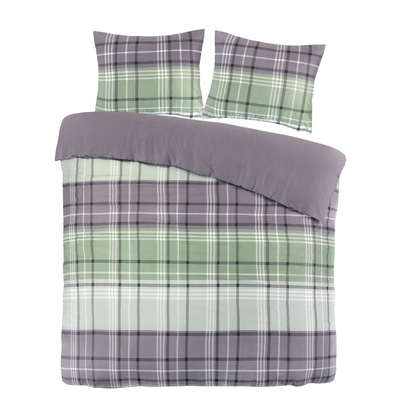 Papillon Felix dekbedovertrek 240x200/220 cm groen