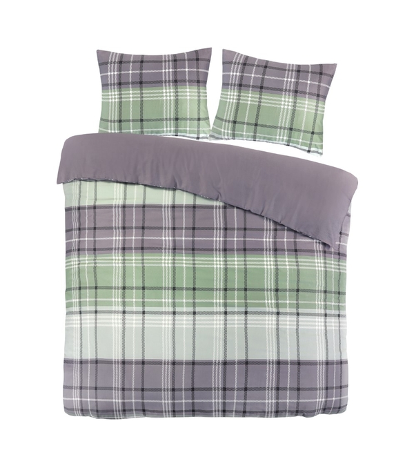 Papillon Felix dekbedovertrek 240x200/220 cm groen