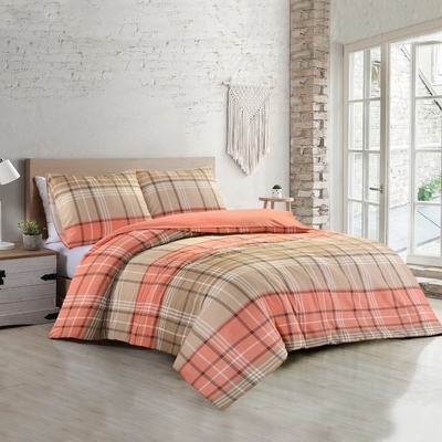 Papillon Felix dekbedovertrek 240x200/220 cm oranje