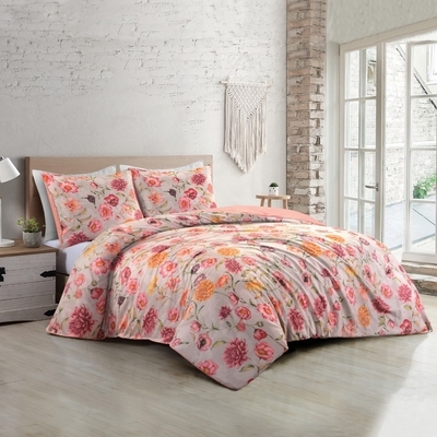 Papillon Lauren dekbedovertrek 200x200/220 cm roze