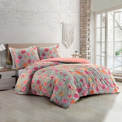 Papillon Lauren dekbedovertrek 240x200/220 cm groen