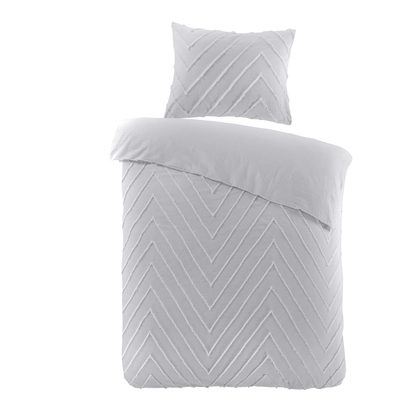 Papillon Valencia dekbedovertrek 140x200/220 cm grijs