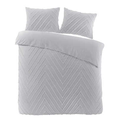 Papillon Valencia dekbedovertrek 200x200/220 cm grijs