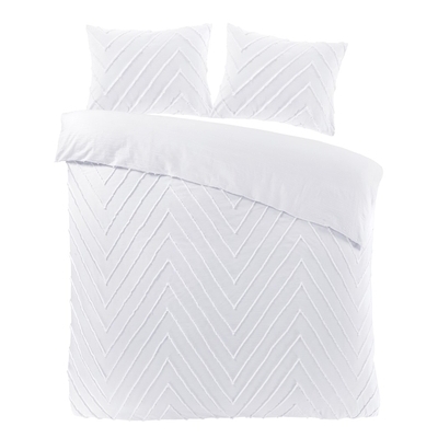 Papillon Valencia dekbedovertrek 240x200/220 cm wit