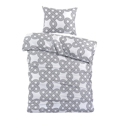 Papillon Tijn dekbedovertrek 140x200/220 cm grijs