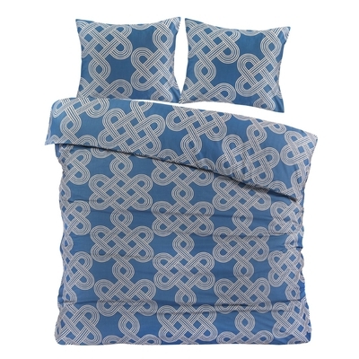 Papillon Tijn dekbedovertrek 200x200/220 cm blauw