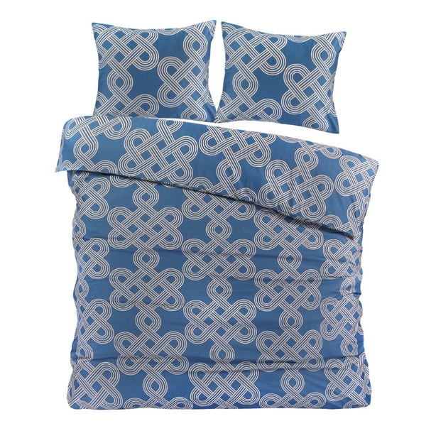 Papillon Tijn dekbedovertrek 240x200/220 cm blauw