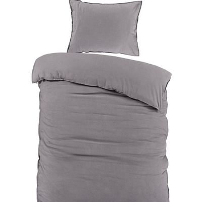 Papillon Juliette dekbedovertrek 140x200/220 cm grijs