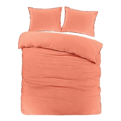 Papillon Juliette dekbedovertrek 200x200/220 cm oranje