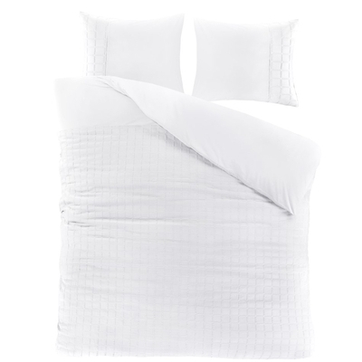Papillon Hudson dekbedovertrek 240x200/220 wit