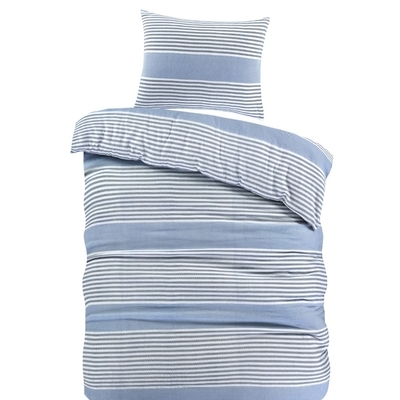 Day Dream Davos dekbedovertrek 140x200/220 cm blauw