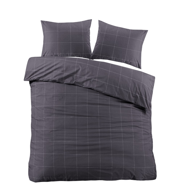 Day Dream Duuk dekbedovertrek 200x200/220 cm grijs