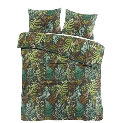 Day Dream Linde dekbedovertrek 200x200/220 cm zwart Day Dream Linde dekbedovertrek 200x200/220 cm zwart