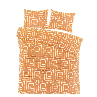 Day Dream Sem dekbedovertrek 200x200/220 cm oranje