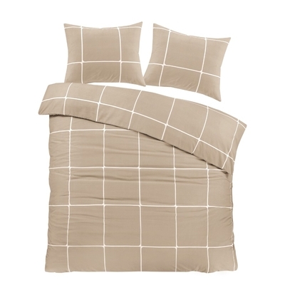 Day Dream Stan dekbedovertrek 200x200/220 cm beige