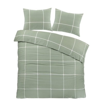 Day Dream Stan dekbedovertrek 240x200/220 cm groen