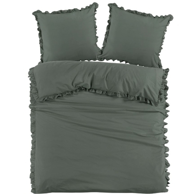 Papillon Deauville dekbedovertrek 140x200/220 cm groen Papillon Deauville dekbedovertrek 140x200/220 cm groen