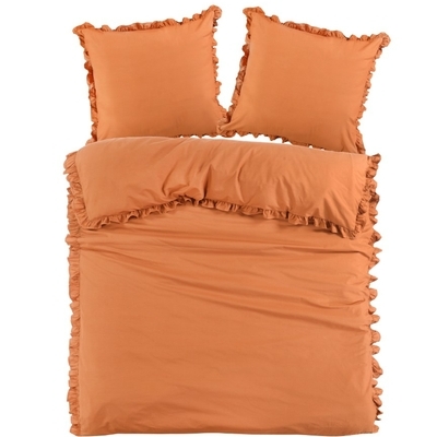 Papillon Deauville dekbedovertrek 140x200/220 cm roest Papillon Deauville dekbedovertrek 140x200/220 cm roest